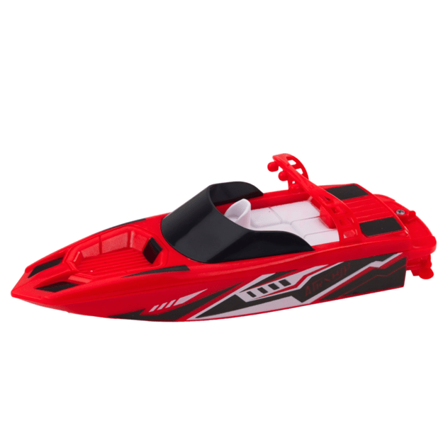 ELEKTRINIS KARINIS MOTORINIS LAIVAS RC White and Red 15cm 2