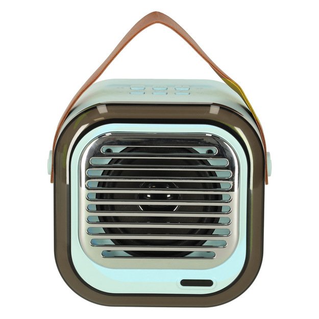 USB  Bluetooth  karaokės garsiakalbis mėlynos spalvos 3