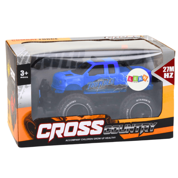 Žaislinis automobilis Nuotoliniu būdu valdomas visureigis RC 1:18 mėlynas 5