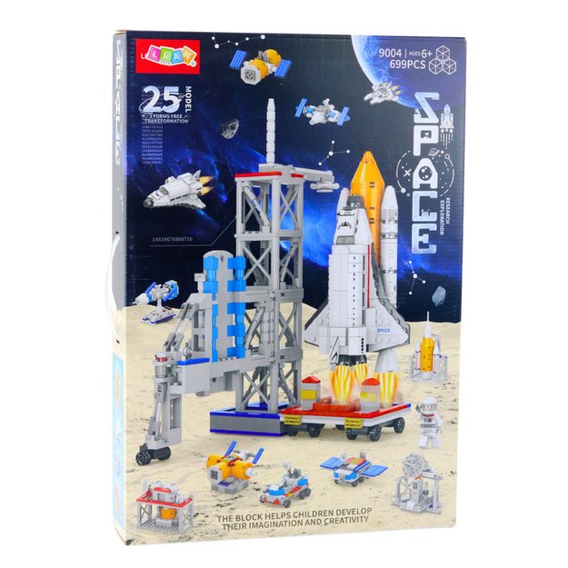 Space Station Rocket Ship 3in1 Blocks 25 Models 699pcs. 2