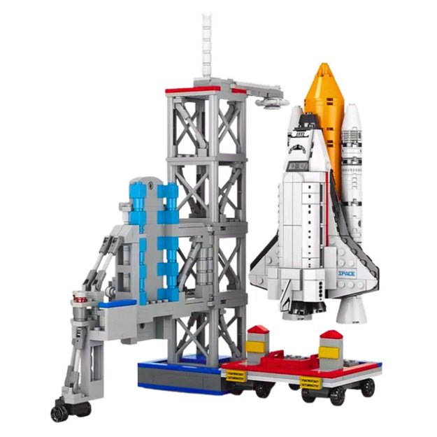Space Station Rocket Ship 3in1 Blocks 25 Models 699pcs. 1