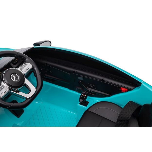 Battery-powered car Mercedes CLA 45s AMG Turquoise 4x4