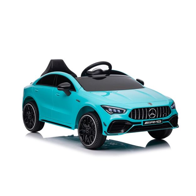 Battery-powered car Mercedes CLA 45s AMG Turquoise 4x4