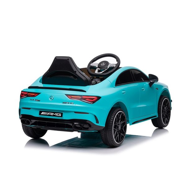 Battery-powered car Mercedes CLA 45s AMG Turquoise 4x4