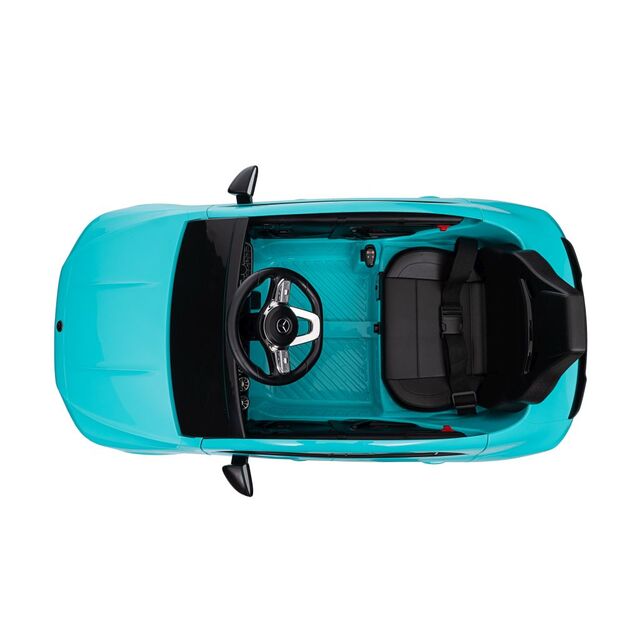 Battery-powered car Mercedes CLA 45s AMG Turquoise 4x4