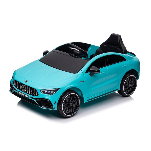 Battery-powered car Mercedes CLA 45s AMG Turquoise 4x4