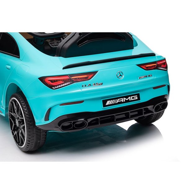 Battery-powered car Mercedes CLA 45s AMG Turquoise 4x4