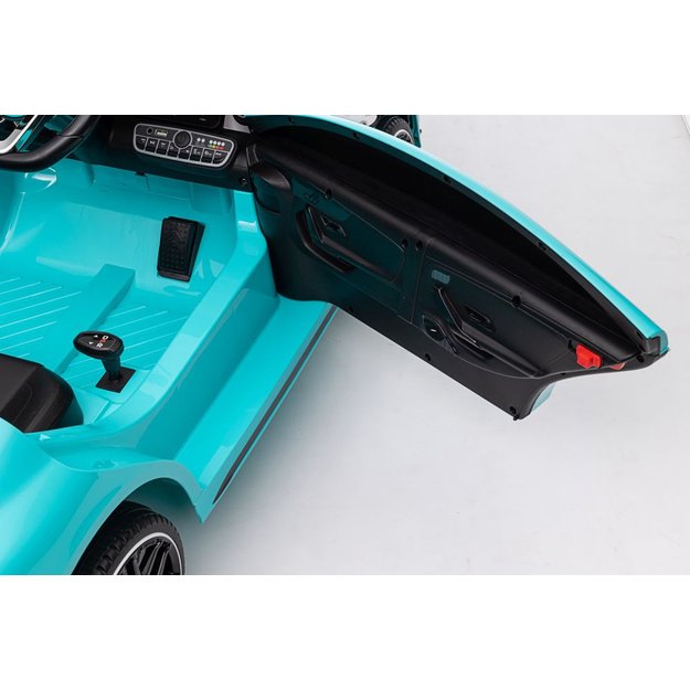 Battery-powered car Mercedes CLA 45s AMG Turquoise 4x4