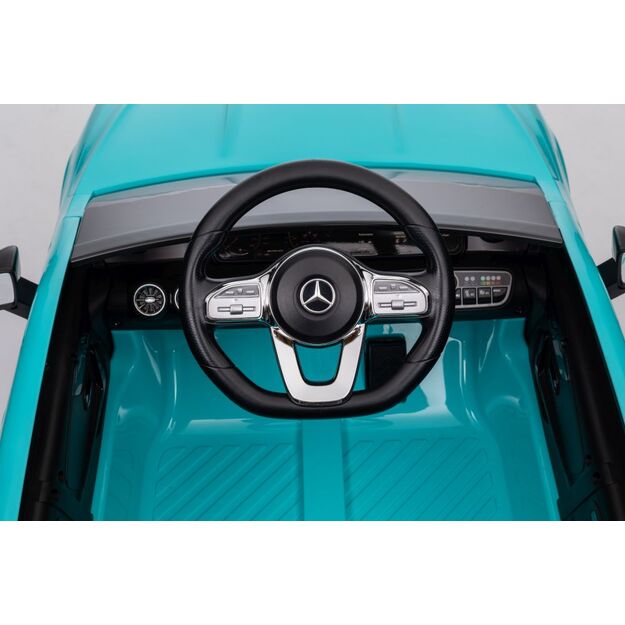 Battery-powered car Mercedes CLA 45s AMG Turquoise 4x4