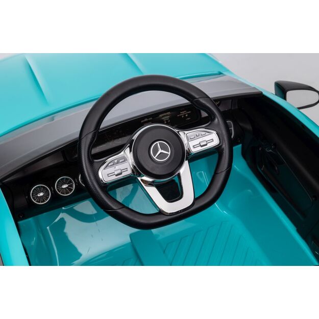 Battery-powered car Mercedes CLA 45s AMG Turquoise 4x4