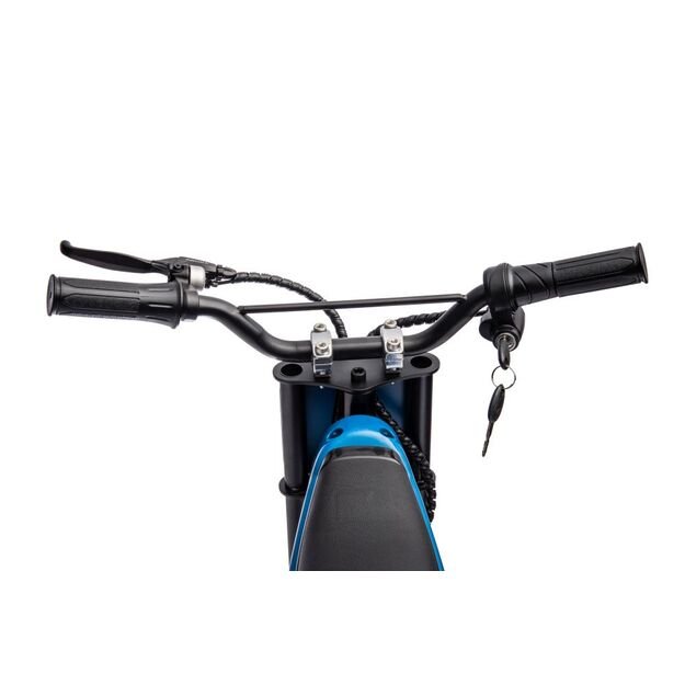 A9901 Mėlynas akumuliatorinis dviratis 