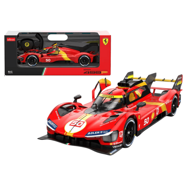 Automobilis R/C 1:24 Nuotoliniu būdu valdomas sportinis Ferrari 499P Red
