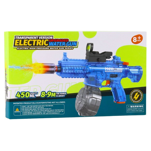 Electric Water Gun M416 Illuminated Sight 450 ml 8-10 m 4