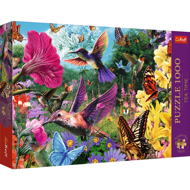 Puzzle - 1000 Premium Plus - Tea Time: Bird Garden Trefl 10806