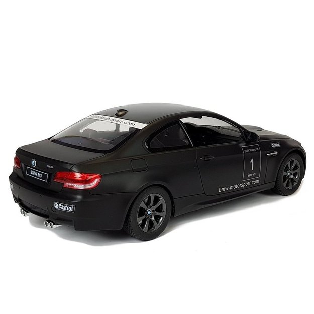 BMW M3 Remote Controlled Sports Car RC Rastar Black 1:14