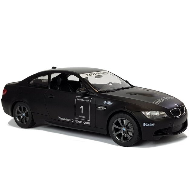 BMW M3 Remote Controlled Sports Car RC Rastar Black 1:14