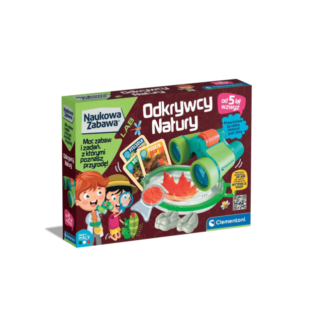 Scientific Fun Nature Explorers Nature Binoculars Polish Language Clementoni 50894