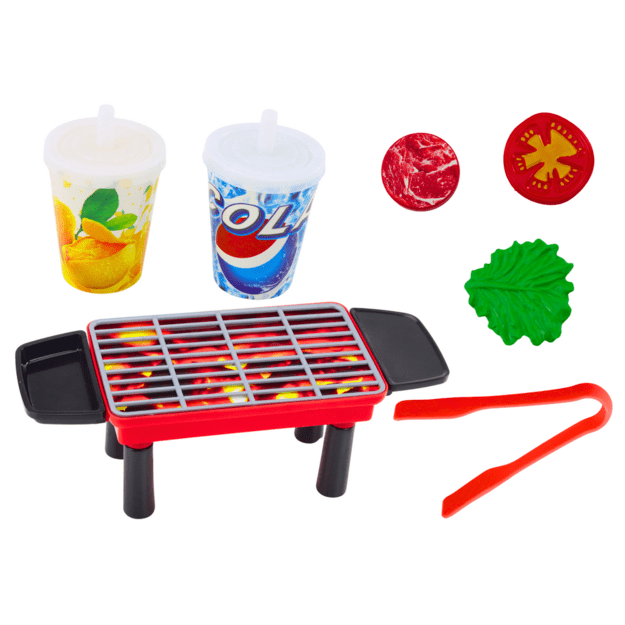 Set Party Grill Food Drinks Vegetables 40 elements
