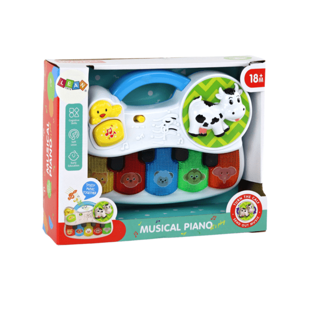 Small Piano For Toddlers, Animals, Lights, Sounds