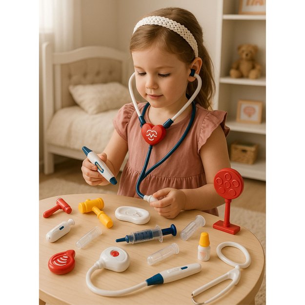 Little Doctor Interactive Set in a Suitcase with Lights and Sounds 2