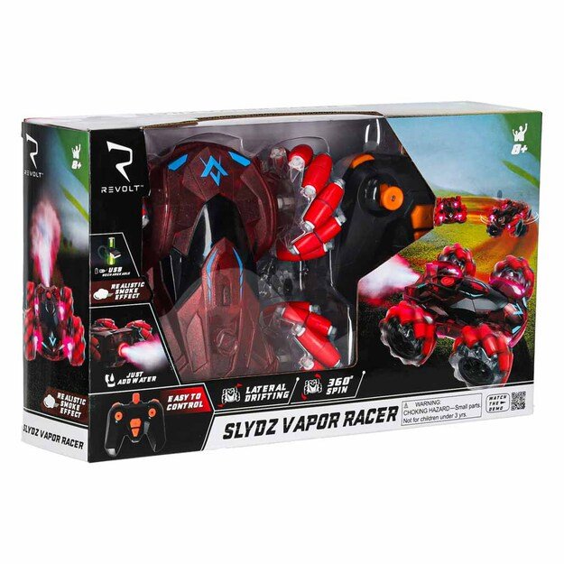 Nuotoliniu būdu valdomas  Drift Off-Road  automobilis REVOLT Slydz Vapor Racer 360 red 8