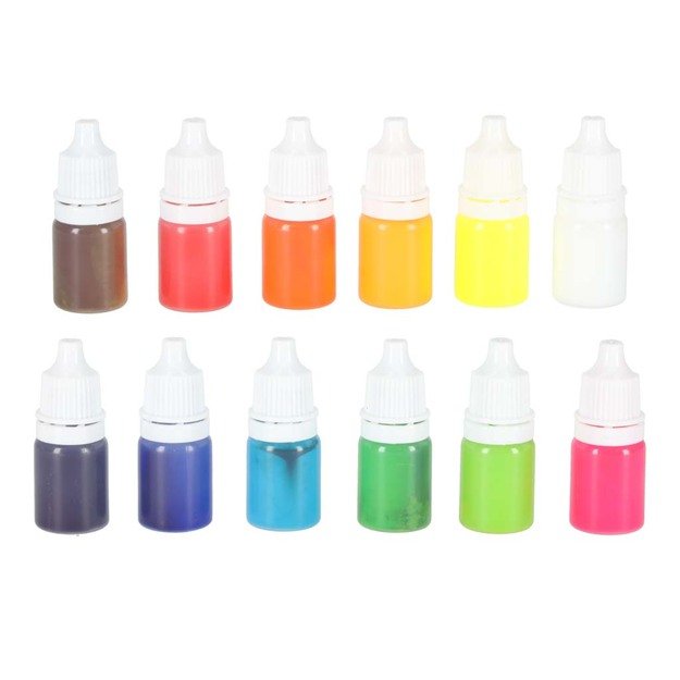 Tapyba ant vandens ebru kūrybinio meno rinkinio priedai 12 spalvų 6