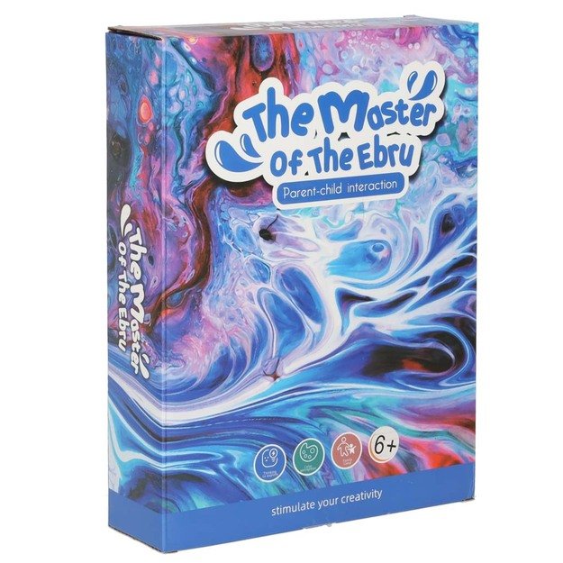 Tapyba ant vandens ebru kūrybinio meno rinkinio priedai 12 spalvų 13