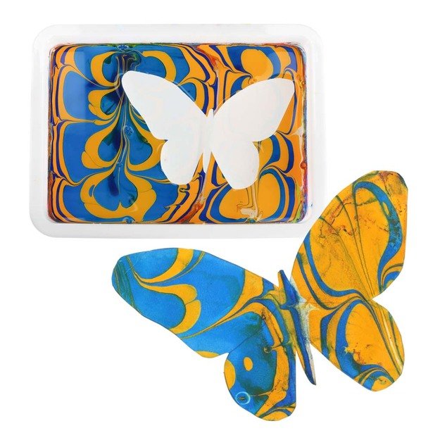 Tapyba ant vandens ebru kūrybinio meno rinkinio priedai 12 spalvų 10