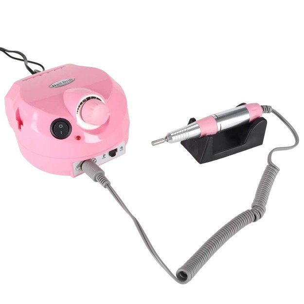 Nagų frezavimo ma&scaron;ina elektrinė 65W manikiūras pedikiūras 6 patarimai pjaustytuvai 5