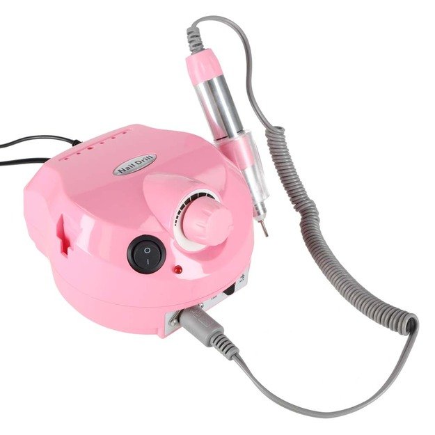 Nagų frezavimo ma&scaron;ina elektrinė 65W manikiūras pedikiūras 6 patarimai pjaustytuvai 1