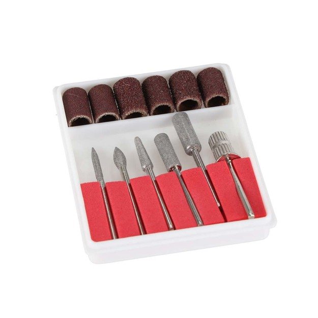 Nagų frezavimo ma&scaron;ina elektrinė 65W manikiūras pedikiūras 6 patarimai pjaustytuvai 9