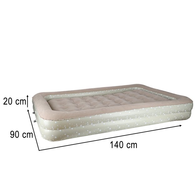 Pripučiamas vaiki&scaron;kas miegamasis čiužinys vieno asmens lovos pompa 2