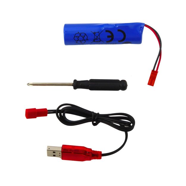 Elektrinis vandens pistoletas automatinis šautuvas su USB baterija, pilkas 2