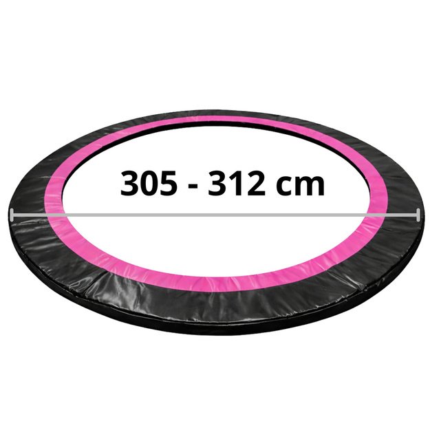 Spring Cover for Sport Max 10ft Trampoline Black-Pink