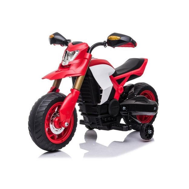 AKUMULIATORINIS VAIKIŠKAS MOTOCIKLAS, raudonas 3