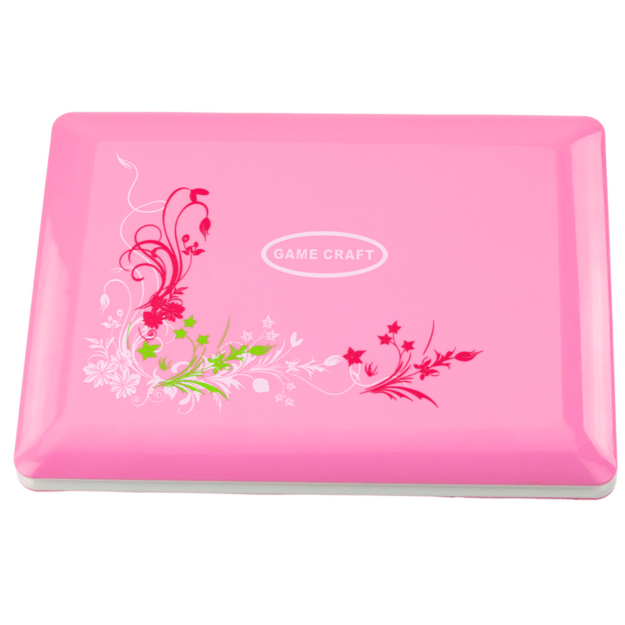 Edukacinis interaktyvus nešiojamas kompiuteris, 60 funkcijų, dvi kalbos, rožinis 2