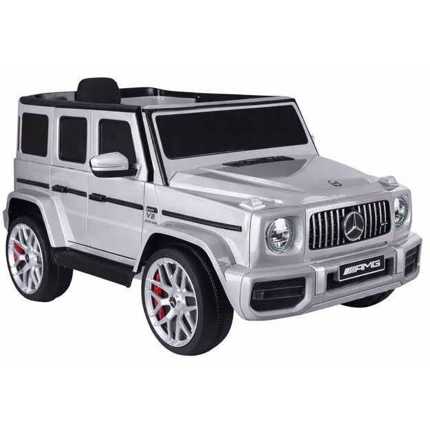 Battery Operated Car S306-1 Silver Mercedes G63