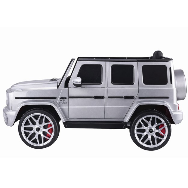 Battery Operated Car S306-1 Silver Mercedes G63 3