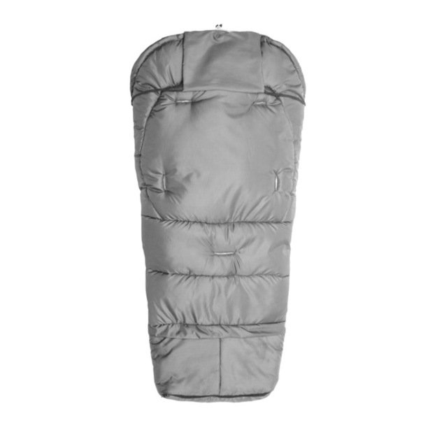 Combi 3in1 Romper Bag – grey polar fleece
