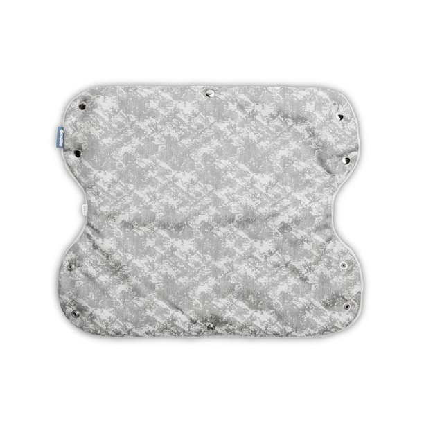 Vaikiško vežimėlio muliažas – šviesiai pilkas 2