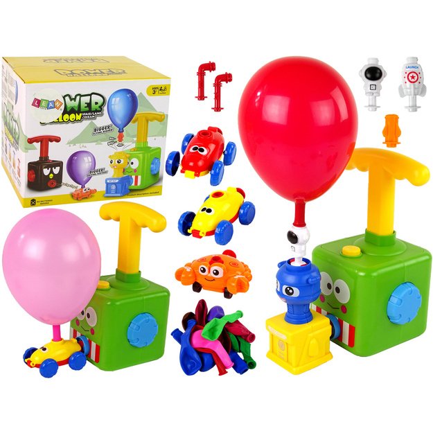 Balloon Launcher Cars Aerodynamic Car