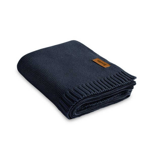 Bambuko ir medvilnės antklodė – NAVY