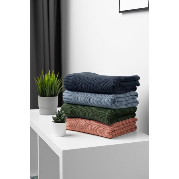 Bambuko ir medvilnės antklodė – NAVY 5