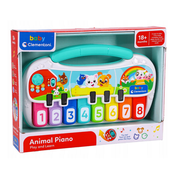  Colorful Animal Piano Clementoni 17950 3