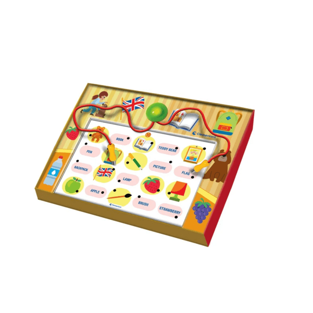 Educational Game Interactive Quiz English Language Polish Language Clementoni 50943 1