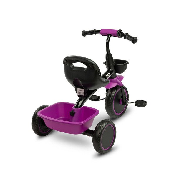 TRIRATIS LOKOMOTYVAS VIOLETINĖS SPALVOS