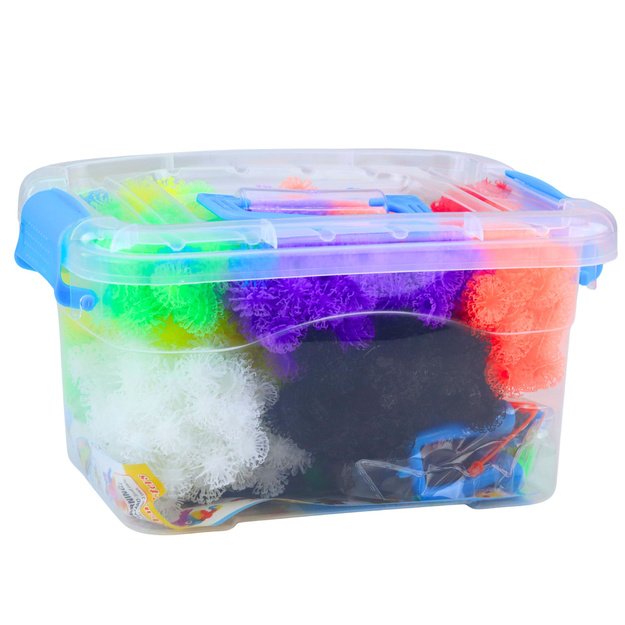 Creative DIY Set Velcro Construction Educational Blocks 836 pcs. 4