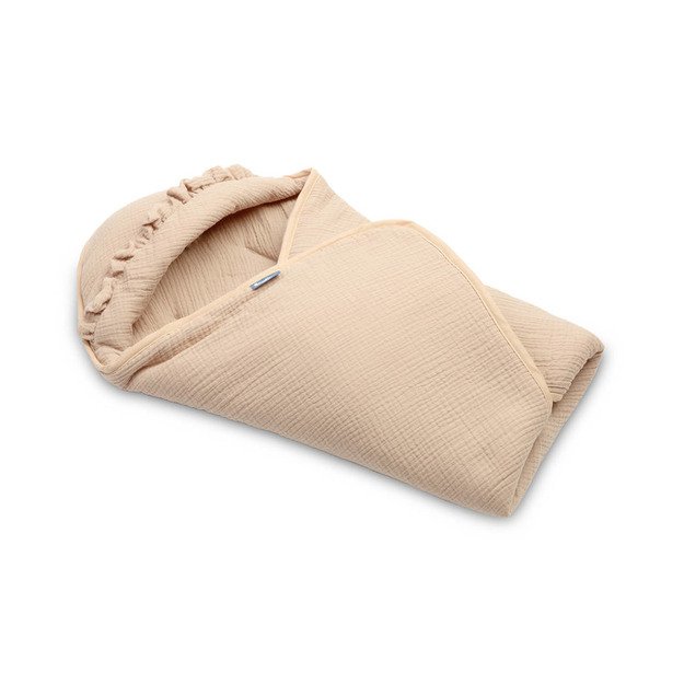 MUSLINO SĖDYNĖS APKLOTAS, SMĖLIO SPALVOS