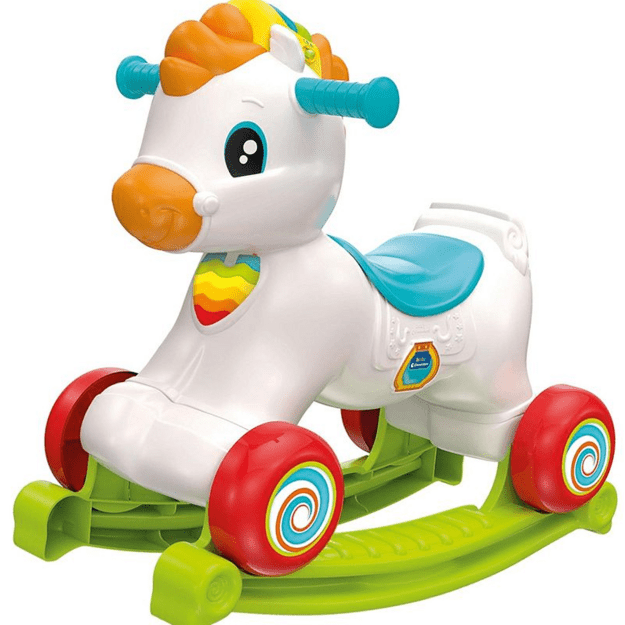 Interactive Pony Marcinek Rocking Horse, Walker & Activity Center Polish & English Clementoni 50928 2