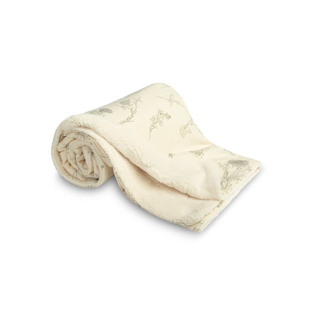 ECO antklodė 80x100 FLOWERS PLUSH 1